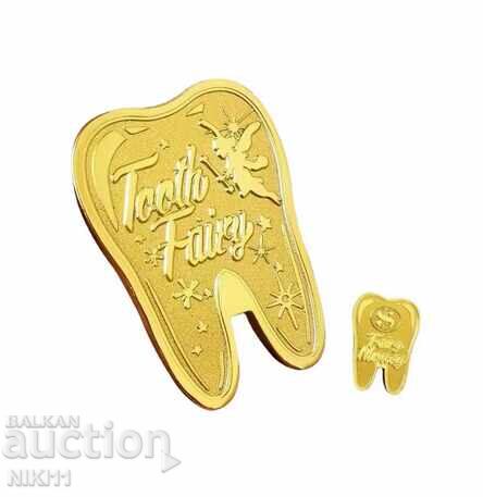 Auction Tooth Fairy Coin for Baby Teeth Gift for Dentist Auction Tooth Fairy Coin for Baby Teeth Gift for Dentist