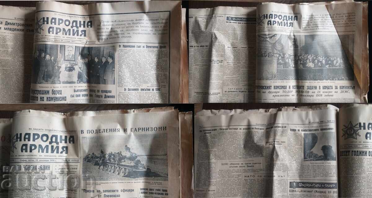 People's Army Newspaper 1958 - 5