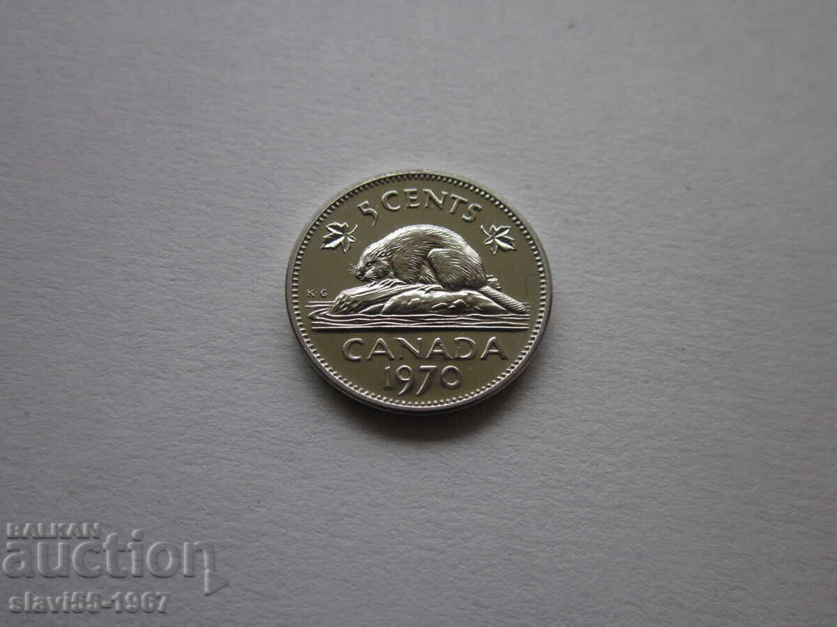 5 ΣΕΝΤ ΚΑΝΑΔΑ 1970g. ΚΑΙΝΟΥΡΓΙΟ ΜΙΝΤ BZTS !!!
