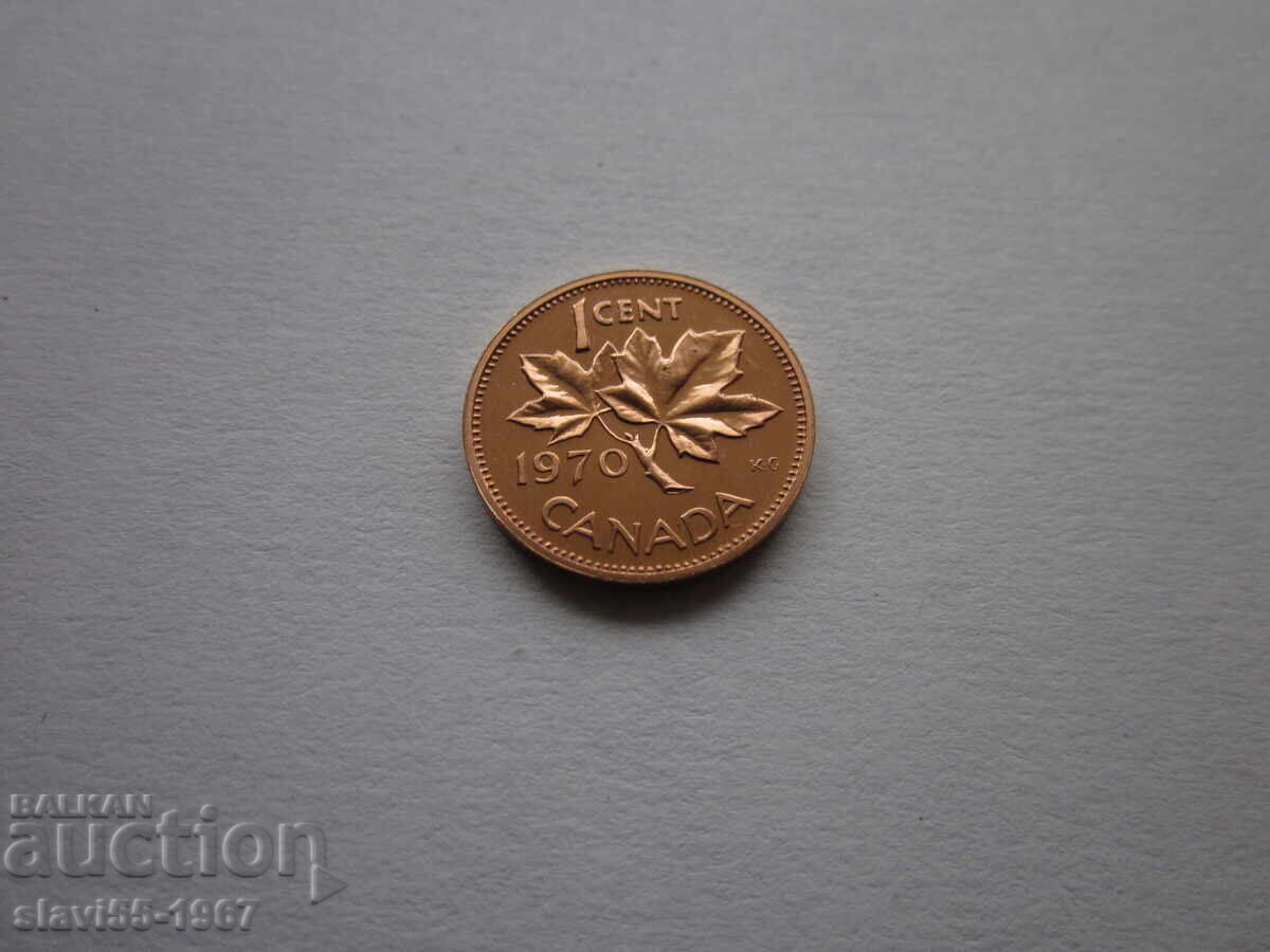 1 ЦЕНТ КАНАДА 1970г. ЧИСТО НОВ МИНТ БЗЦ !!! 1 ЦЕНТ КАНАДА 1970г. ЧИСТО НОВ МИНТ БЗЦ !!!