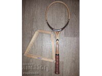 RACHETĂ DE TENIS VINTAGE ''FICHTER INTERSPORT''. ANGLIA