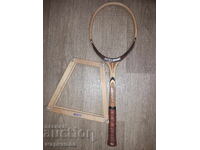 RACHETĂ DE TENIS VINTAGE ''FICHTER INTERSPORT''. ANGLIA