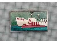 NAVA "LENIN" URSS INSIGNĂ