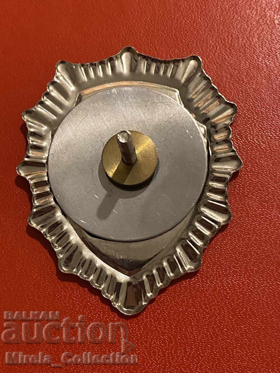 Delivery of Police cockade for forage cap police national militia Ministry of Interior