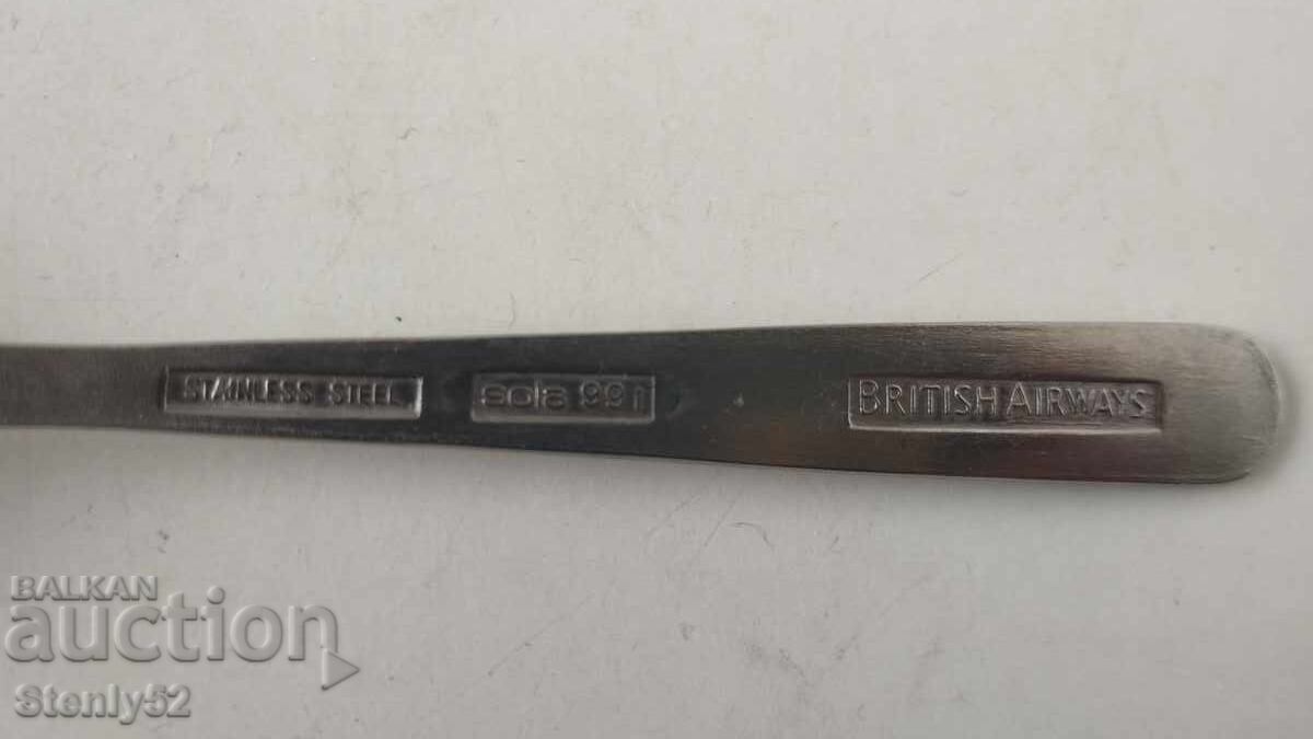 BRITISH AIRWAYS Cutlery + SOLA Serving Knife - 6 BRITISH AIRWAYS Cutlery + SOLA Serving Knife - 6