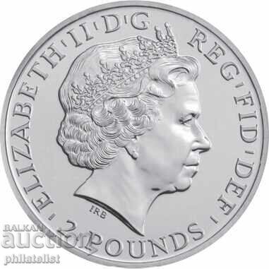 Ηνωμένο Βασίλειο 2015 – 2 λίρες - Έτος του προβάτου - 1 ΟΖ - 5 Ηνωμένο Βασίλειο 2015 – 2 λίρες - Έτος του προβάτου - 1 ΟΖ - 5