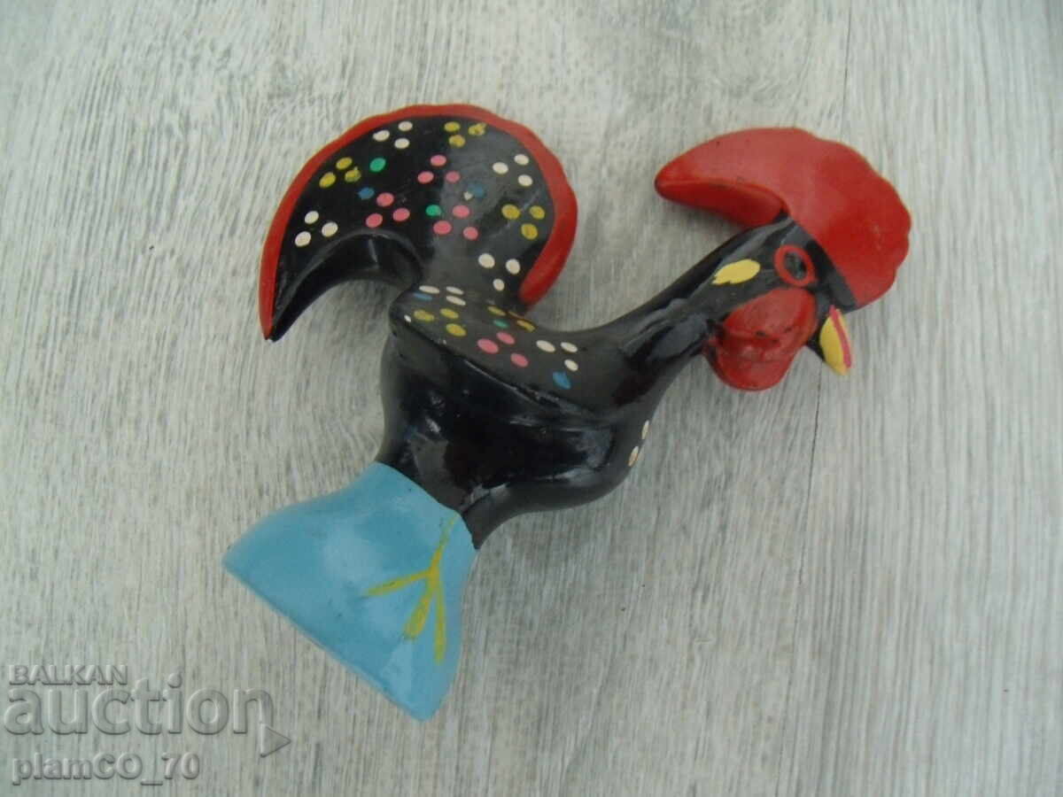 №*7972 παλαιό κεραμικό ειδώλιο - κόκορας με τιμή 8.00 BGN | € 4.09 №*7972 παλαιό κεραμικό ειδώλιο - κόκορας με τιμή 8.00 BGN | € 4.09