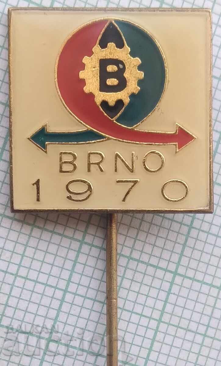 18717 Insigna - Brno 1970 18717 Insigna - Brno 1970