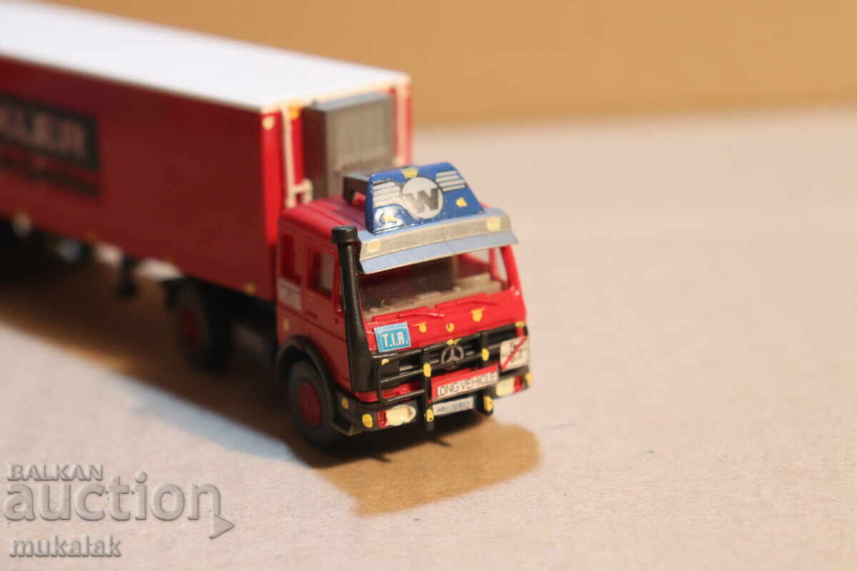 Παράδοση WIKING 1:87 H0 MERCEDES BENZ ΜΟΝΤΕΛΟ ΑΥΤΟΚΙΝΗΤΟΥ ΦΟΡΤΗΓΟΥ ΤΡΕΪΛΕΡ Παράδοση WIKING 1:87 H0 MERCEDES BENZ ΜΟΝΤΕΛΟ ΑΥΤΟΚΙΝΗΤΟΥ ΦΟΡΤΗΓΟΥ ΤΡΕΪΛΕΡ