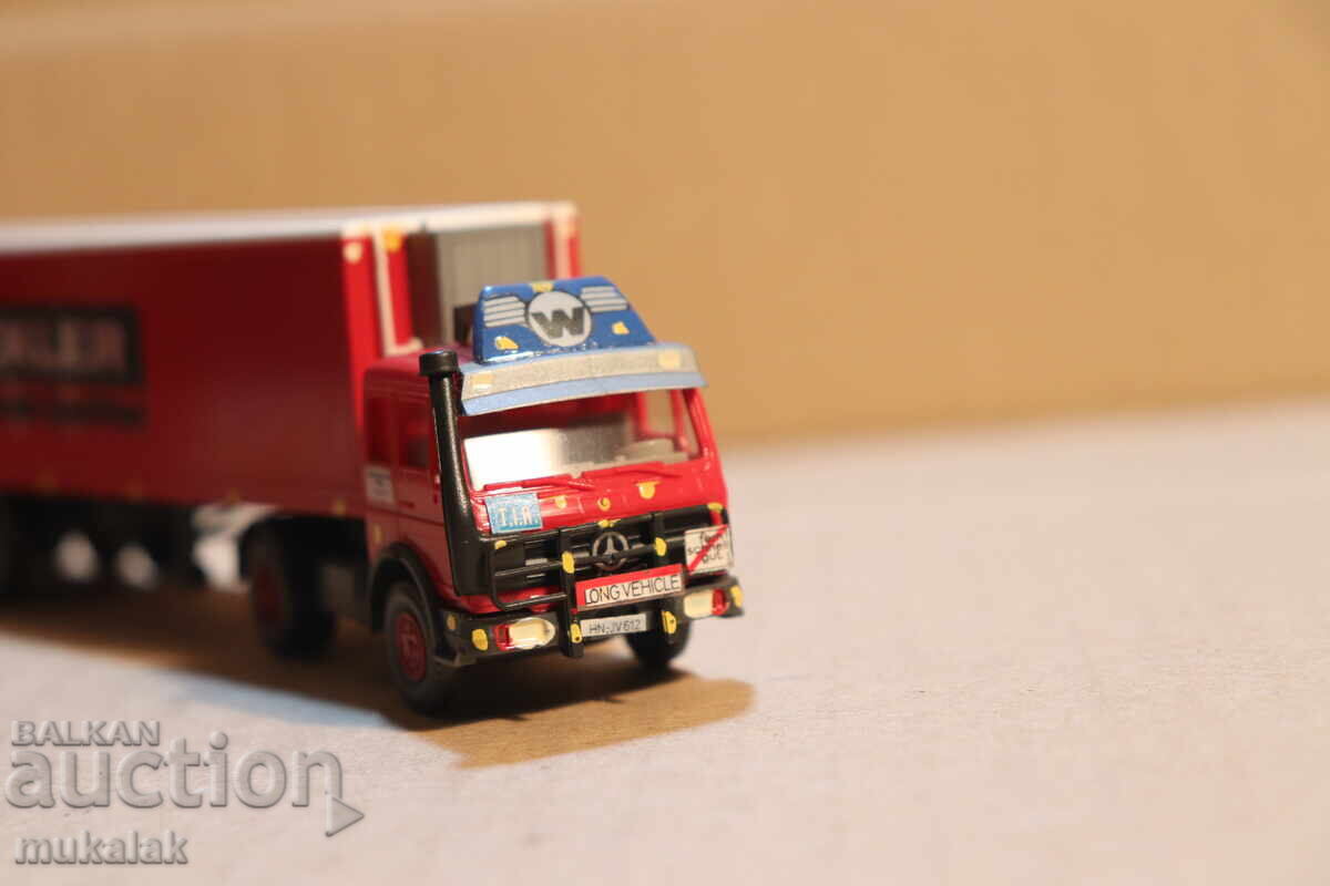 WIKING 1:87 H0 MERCEDES BENZ ΜΟΝΤΕΛΟ ΑΥΤΟΚΙΝΗΤΟΥ ΦΟΡΤΗΓΟΥ ΤΡΕΪΛΕΡ - 5 WIKING 1:87 H0 MERCEDES BENZ ΜΟΝΤΕΛΟ ΑΥΤΟΚΙΝΗΤΟΥ ΦΟΡΤΗΓΟΥ ΤΡΕΪΛΕΡ - 5