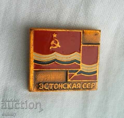 Znachka gerb Estonska Sŭvet·ska Sotsialisticheska Republika (ελληνική μετάφραση)
Σήμα με εθνόσημο της Εσθονικής Σοβιετικής Σοσιαλιστικής Δημοκρατίας