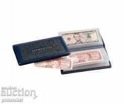 Leuchhturm Route джобен албум за 20 банкноти 182х92 мм Leuchhturm Route джобен албум за 20 банкноти 182х92 мм