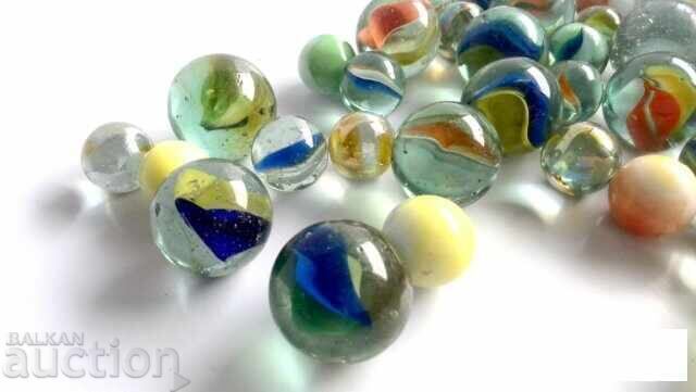 Παράδοση Τζάμινι /λίμκι, μπιλίτσκι, συριτσίτσα, marble/ - πολύχρωμες μπίλιες