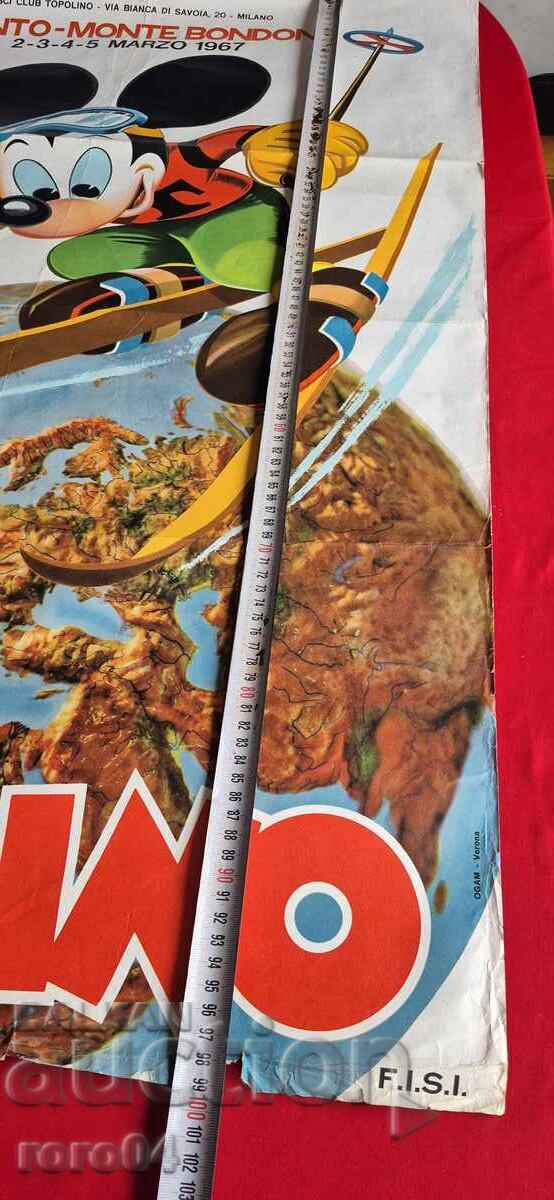 POSTER - TRENTO - MONTE BODONE - 1967 - 5