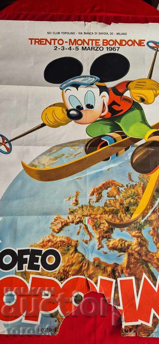 POSTER - TRENTO - MONTE BODONE - 1967 - 7