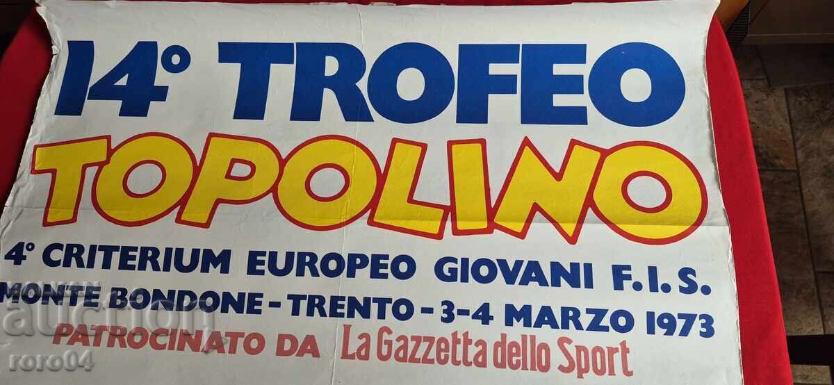 Аукцион ПЛАКАТ - F.I.S. - WALT DISNEY - 1973 г. Аукцион ПЛАКАТ - F.I.S. - WALT DISNEY - 1973 г.