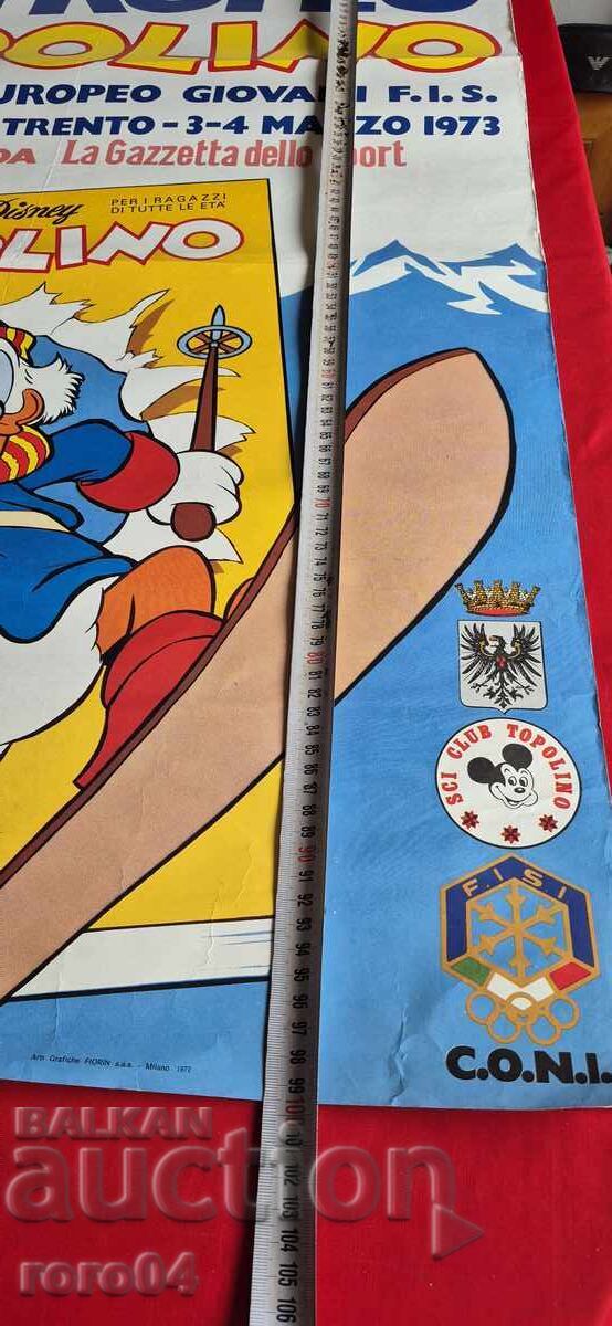 Доставка на ПЛАКАТ - F.I.S. - WALT DISNEY - 1973 г. Доставка на ПЛАКАТ - F.I.S. - WALT DISNEY - 1973 г.