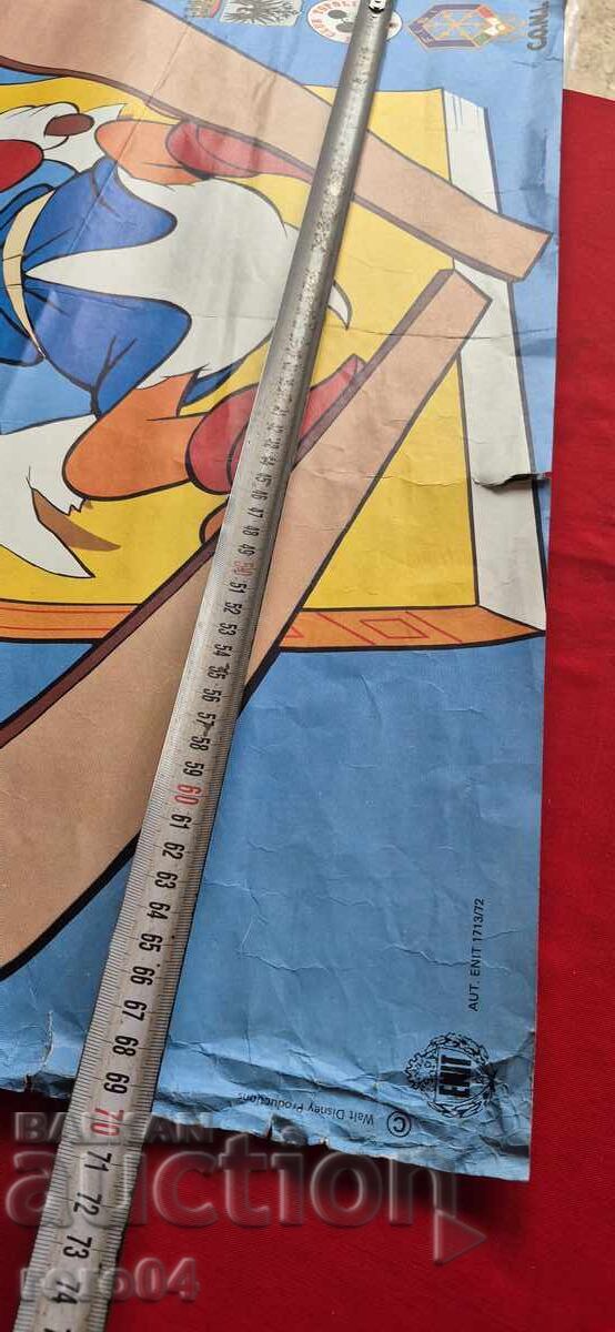 ПЛАКАТ - F.I.S. - WALT DISNEY - 1973 г. - 5 ПЛАКАТ - F.I.S. - WALT DISNEY - 1973 г. - 5