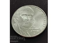 5 цента US -2019 год.