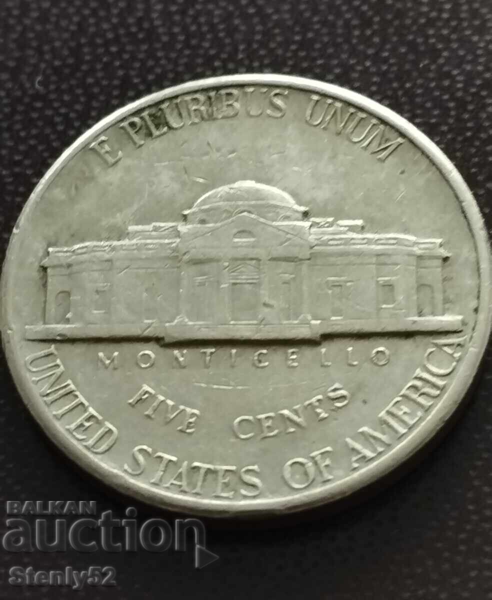 5 US cents - 1994 with price 2.00 BGN | € 1.02