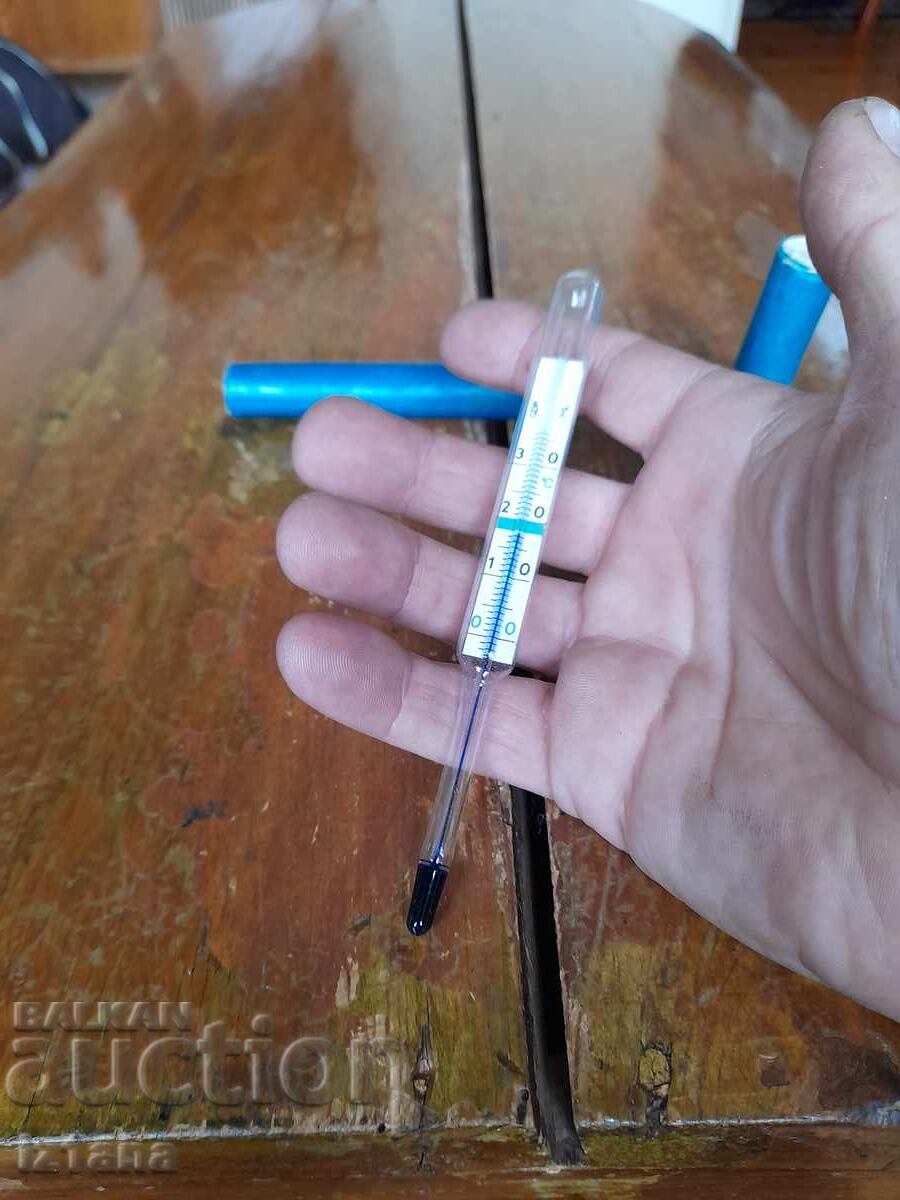 Auction  Old spirit thermometer