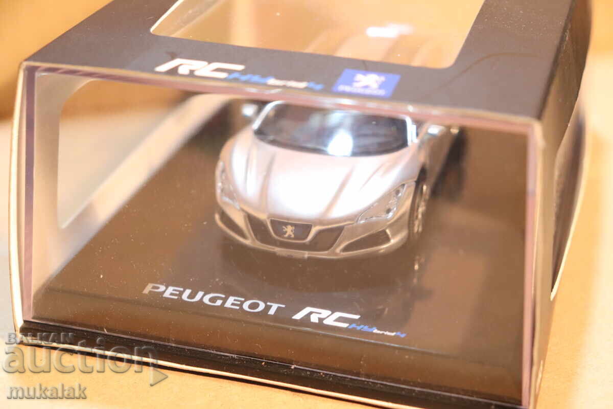 Auction 1:43 NOREV PEUGEOT RC HYBRID 4 CAR TOY MODEL Auction 1:43 NOREV PEUGEOT RC HYBRID 4 CAR TOY MODEL