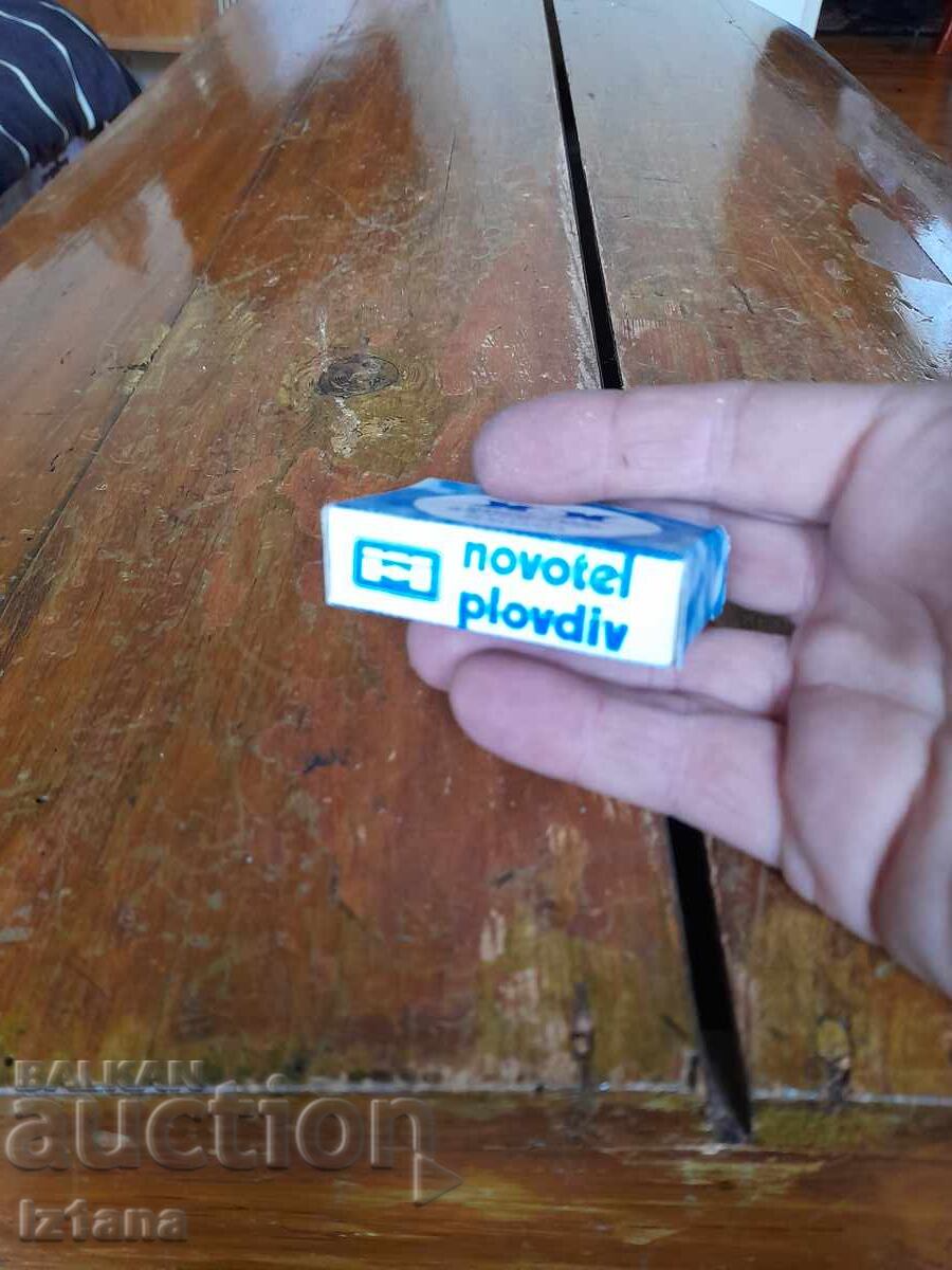 Novotel Plovdiv Hotel Soap with price 16.00 BGN | € 8.18 Novotel Plovdiv Hotel Soap with price 16.00 BGN | € 8.18