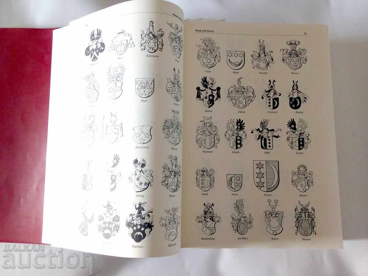 Auction  Lexicon with large coat of arms pictures