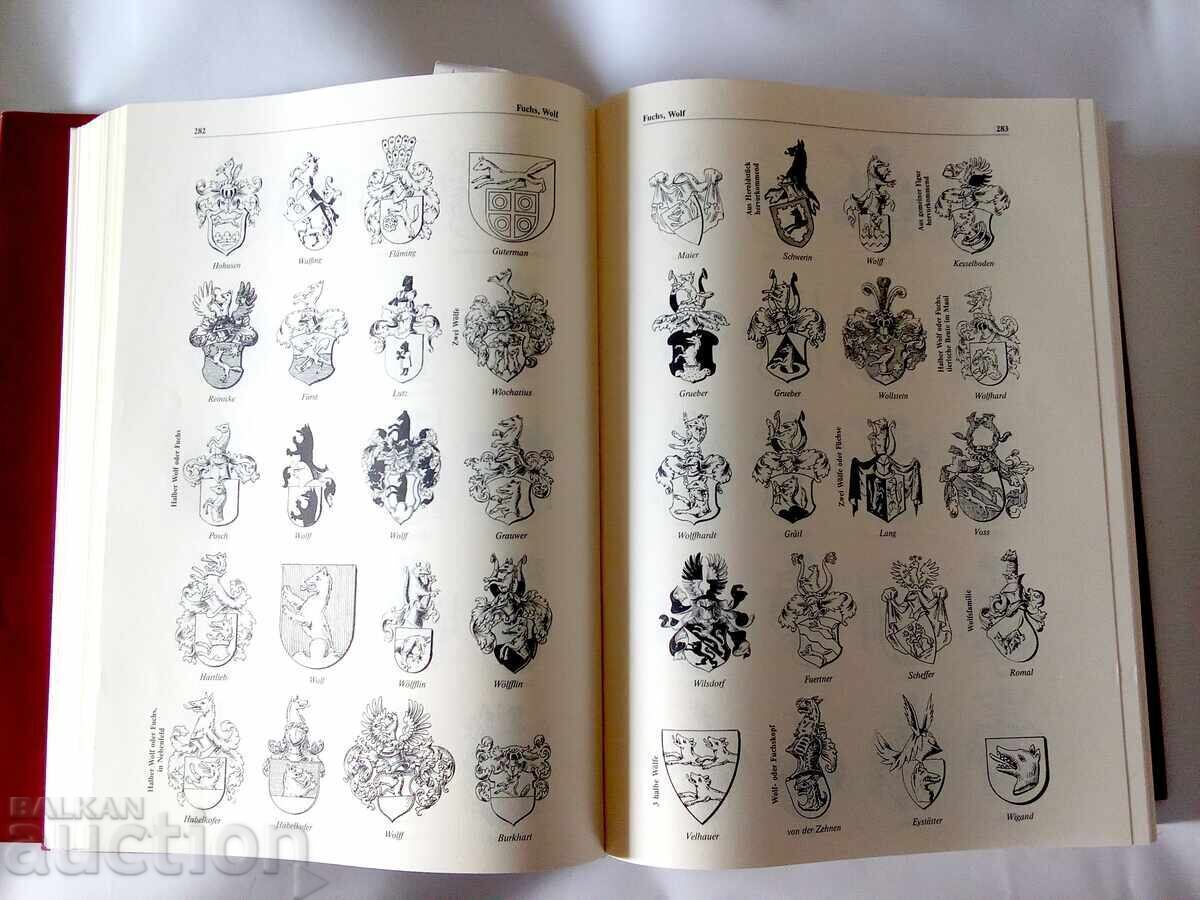 Delivery of Lexicon with large coat of arms pictures