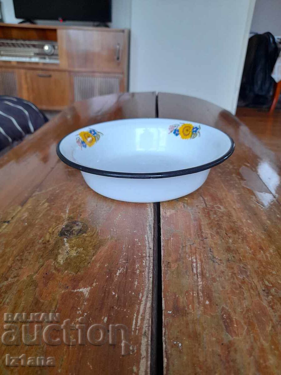 Old enamel bowl Old enamel bowl