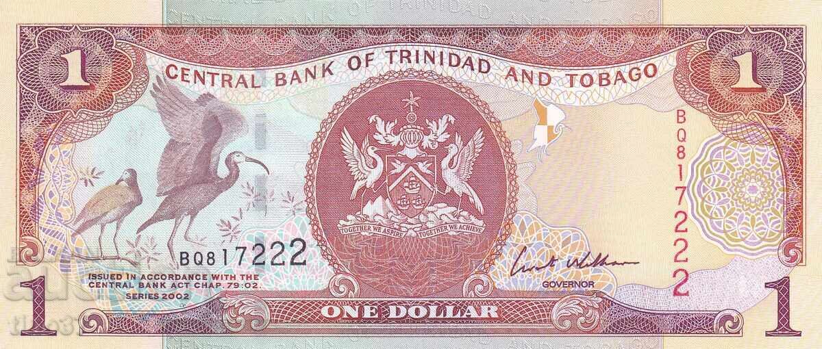 tino37- ΤΡΙΝΙΔΑΝΤ & ΤΟΜΠΑΓΚΟ - 1 ΔΟΛΑΡΙΟ - 2002 - UNC με τιμή 1.70 BGN | € 0.87 tino37- ΤΡΙΝΙΔΑΝΤ & ΤΟΜΠΑΓΚΟ - 1 ΔΟΛΑΡΙΟ - 2002 - UNC με τιμή 1.70 BGN | € 0.87