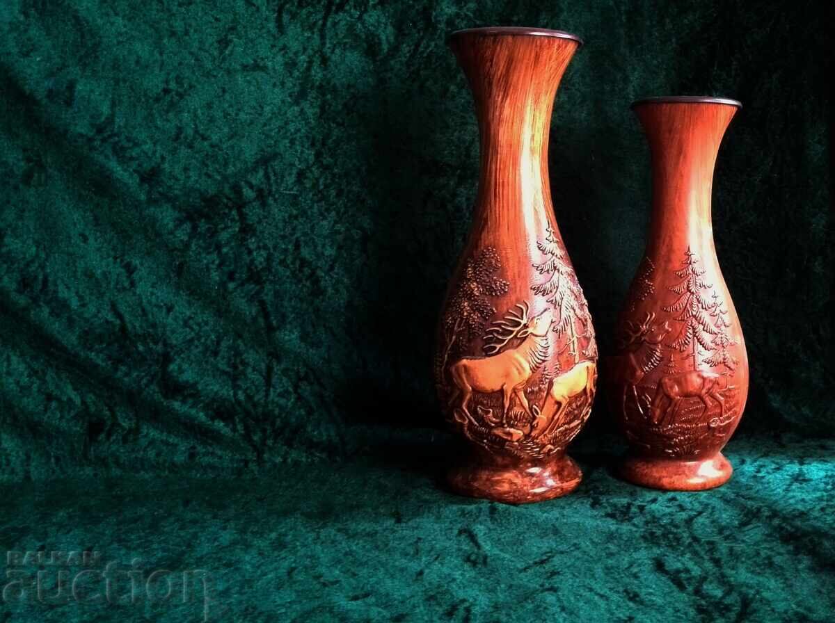 Παράδοση Βάζα με κυνηγετικά μοτίβα - Ελάφια Παράδοση Βάζα με κυνηγετικά μοτίβα - Ελάφια