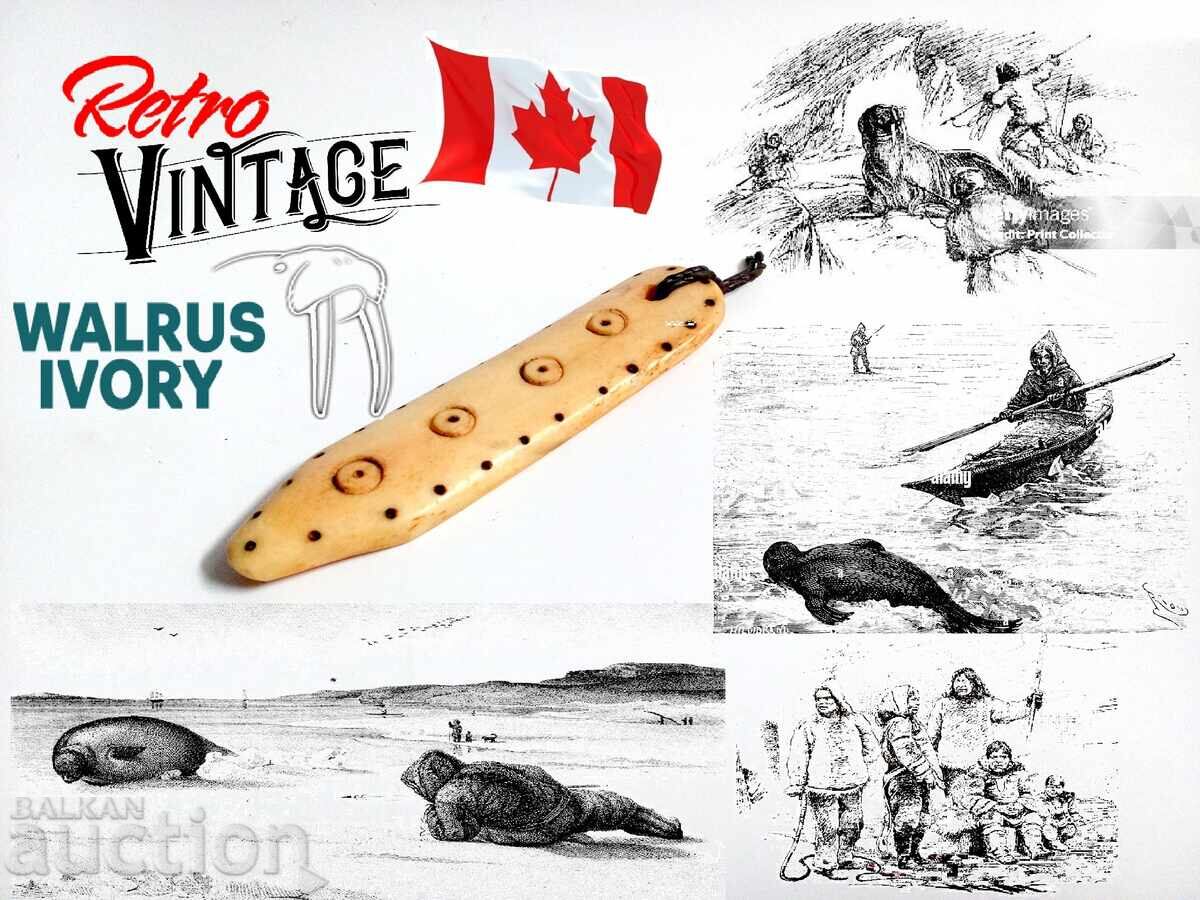 Δόντι από θαλάσσιο ίππο φυλαχτό