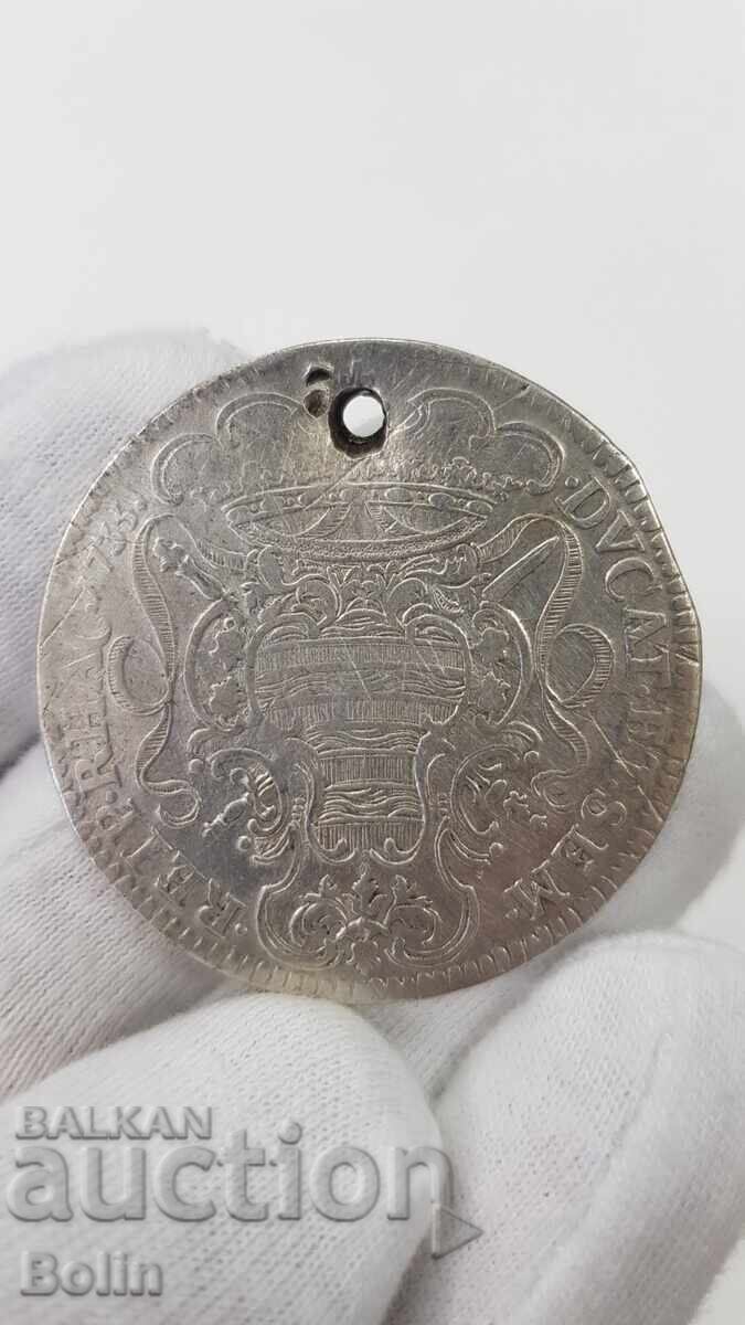 Παράδοση Ryadka ασημένια νομίσματά Τάλερο 1735 Ραγούζα Κροατία