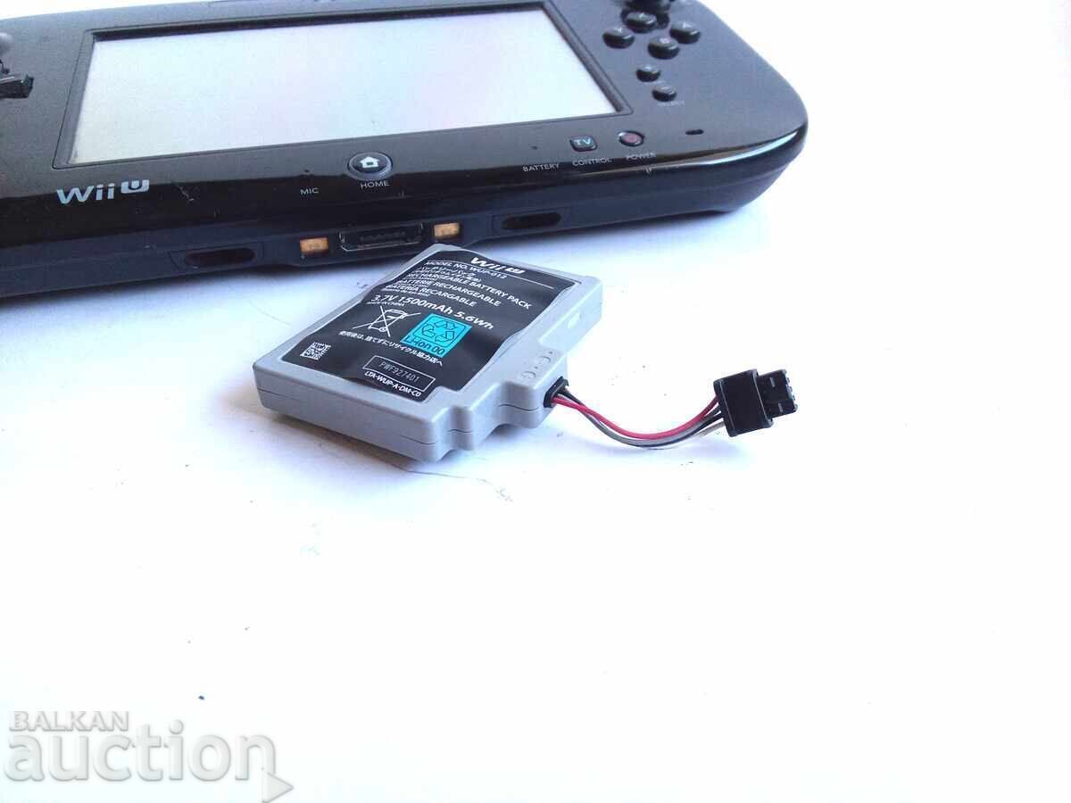 Gamepad oficial pentru Nintendo Wii U, bateria nu funcționează cu preț 73.00 BGN | € 37.32