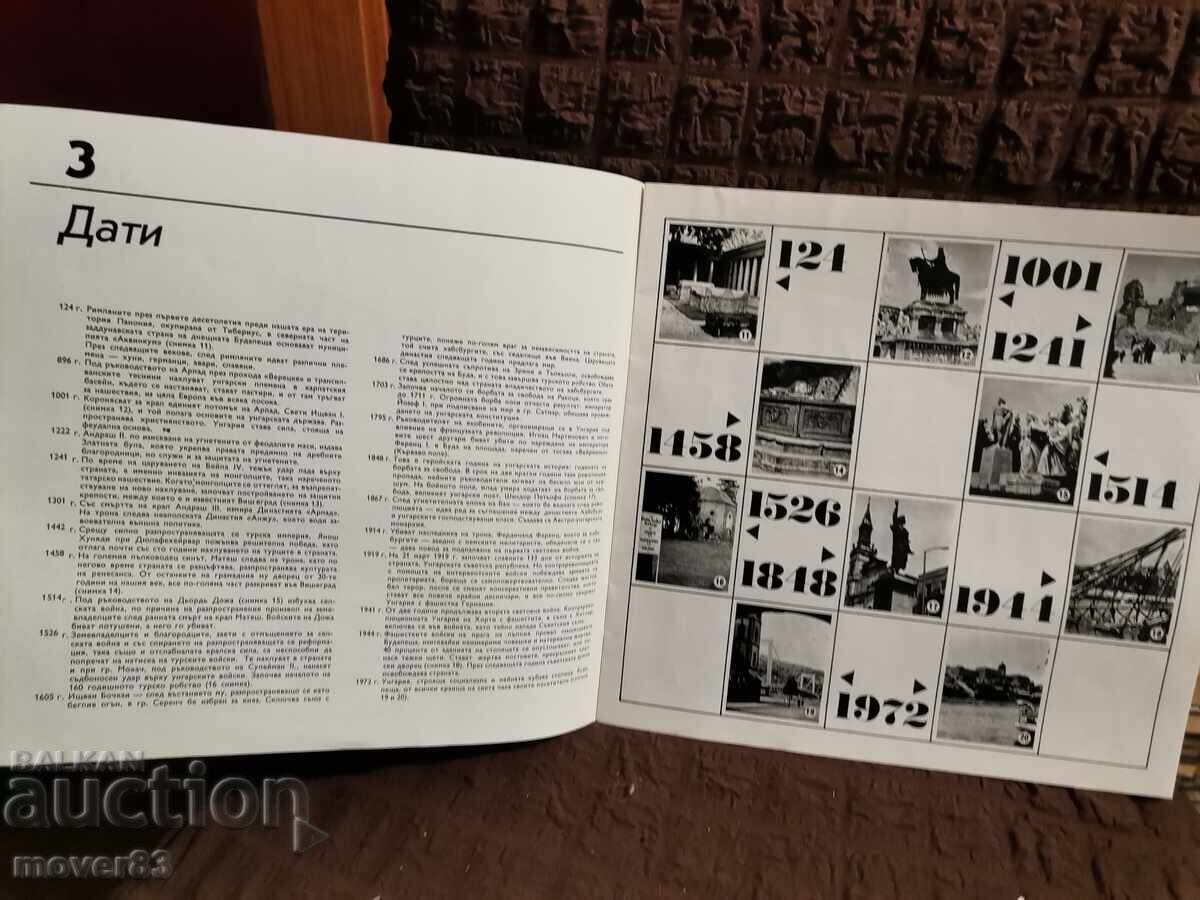 Παράδοση Φυλλάδιο/Οδηγός Ουγγαρίας. 70s