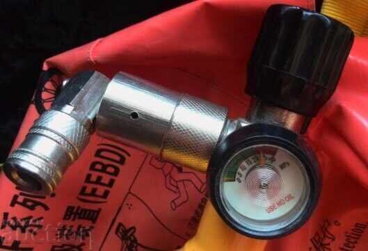 Παράδοση Πυροσβεστικός εξοπλισμός Αναπνευστική συσκευή έκτακτης ανάγκης Παράδοση Πυροσβεστικός εξοπλισμός Αναπνευστική συσκευή έκτακτης ανάγκης