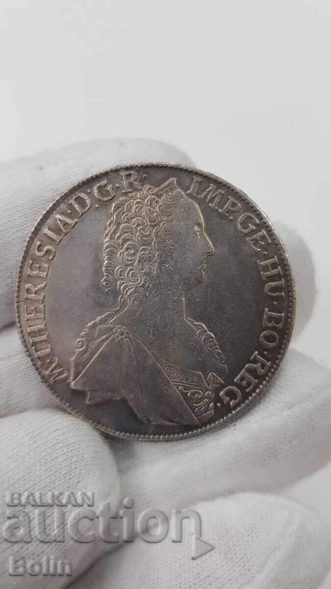 Delivery of Rare Silver Coin Thaler 1763 Austria Maria Theresa Delivery of Rare Silver Coin Thaler 1763 Austria Maria Theresa