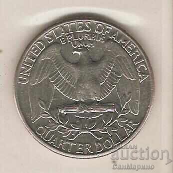 1І4 dolari SUA 1992 D*