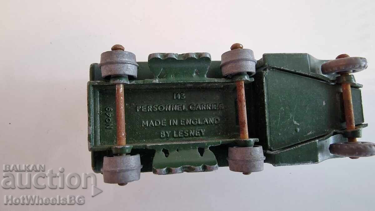 MATCHBOX LESNEY 49A Army Half Truck Personnel Carrier 1958 - 5 MATCHBOX LESNEY 49A Army Half Truck Personnel Carrier 1958 - 5