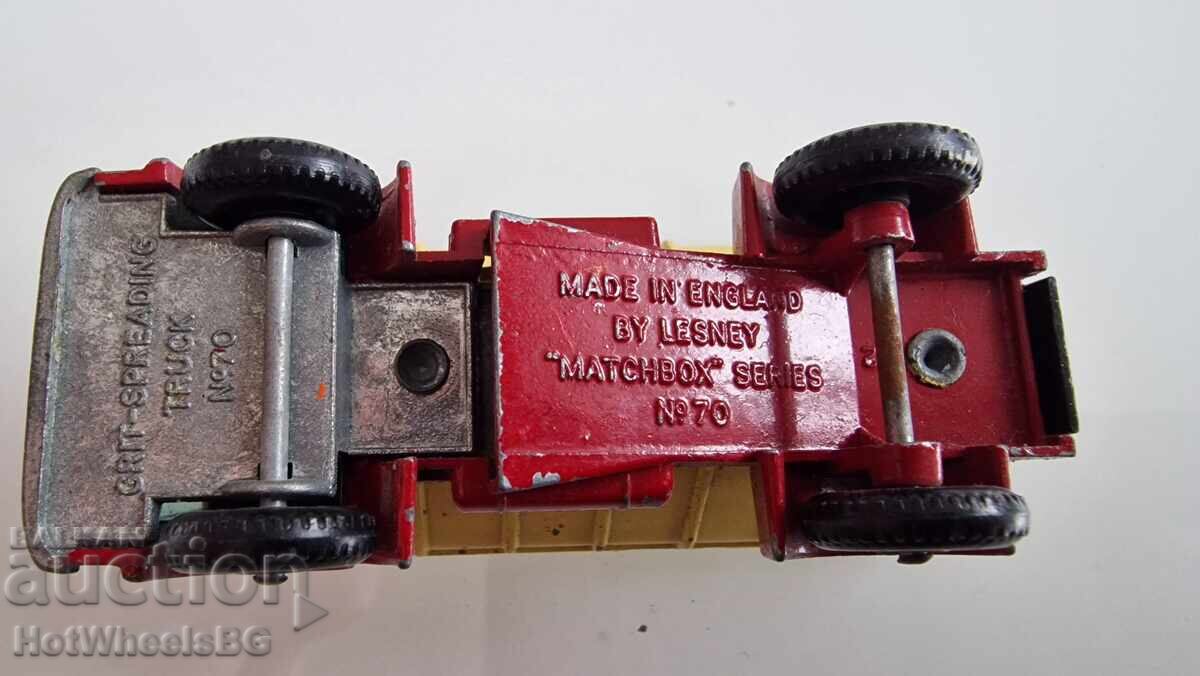 MATCHBOX LESNEY 70B Grit Spreader 1966 - 5 MATCHBOX LESNEY 70B Grit Spreader 1966 - 5