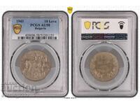 10 BGN 1943 AU 58 PCGS