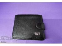 Gucci wallet made of black natural leather - high-quality replica