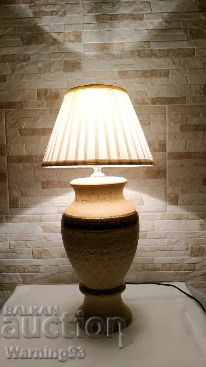 Παλαιό επιτραπέζιο φωτιστικό - κεραμικό