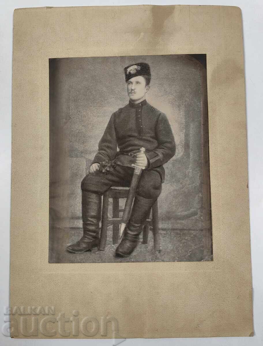 VOINIC TESAC, DISTINCȚIE, FOTOGRAFIE VECHE, MARE, RETUȘATĂ