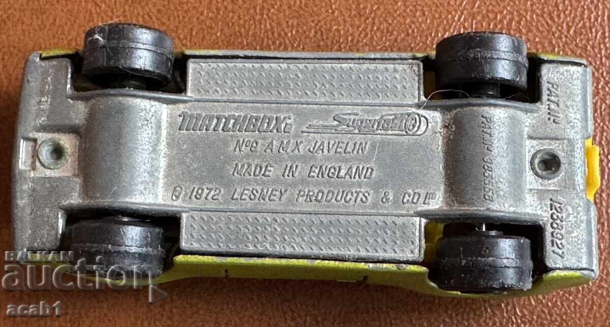 Auction Matchbox Lesney No. 9 AMX Javelin Auction Matchbox Lesney No. 9 AMX Javelin