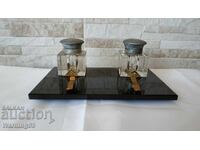 Стара кристална мастилница - Антика