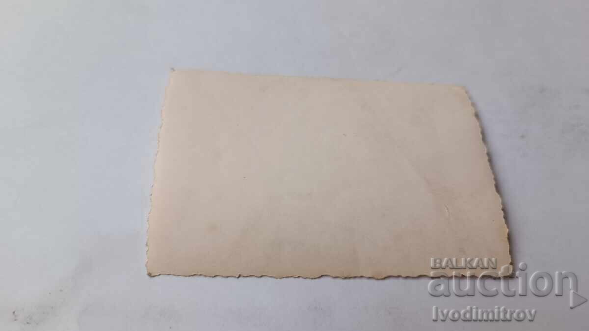 Photo of a man, woman, and small boy on a street in the village with price 2.15 BGN | € 1.10 Photo of a man, woman, and small boy on a street in the village with price 2.15 BGN | € 1.10