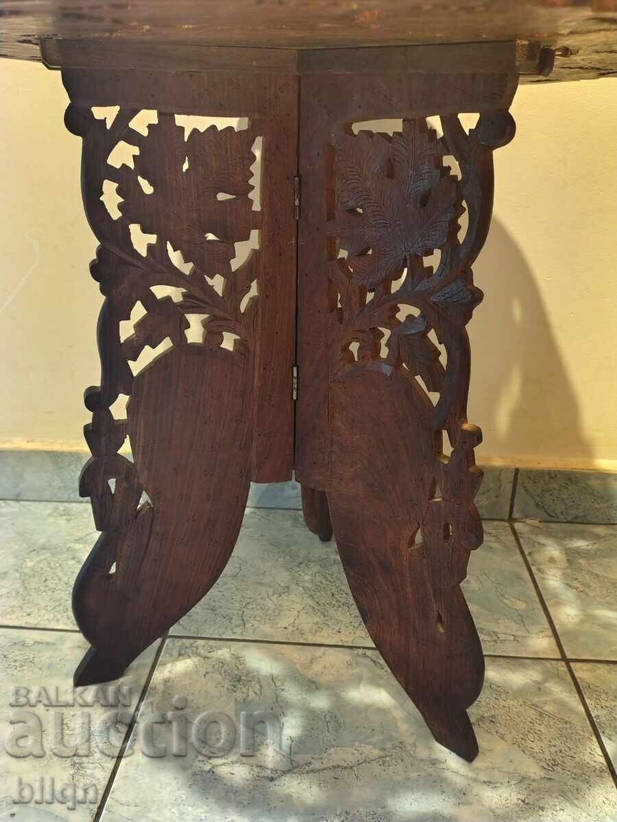 Beautiful Wooden Table-Carving - 5
