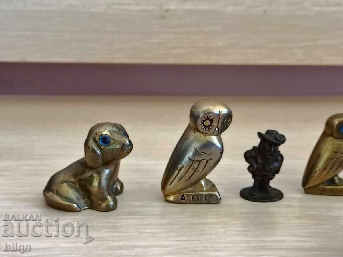 Колекционерски Лот Стари Бронзови Фигурки- Животни с цена 52.52 лв. | € 26.85 Колекционерски Лот Стари Бронзови Фигурки- Животни с цена 52.52 лв. | € 26.85